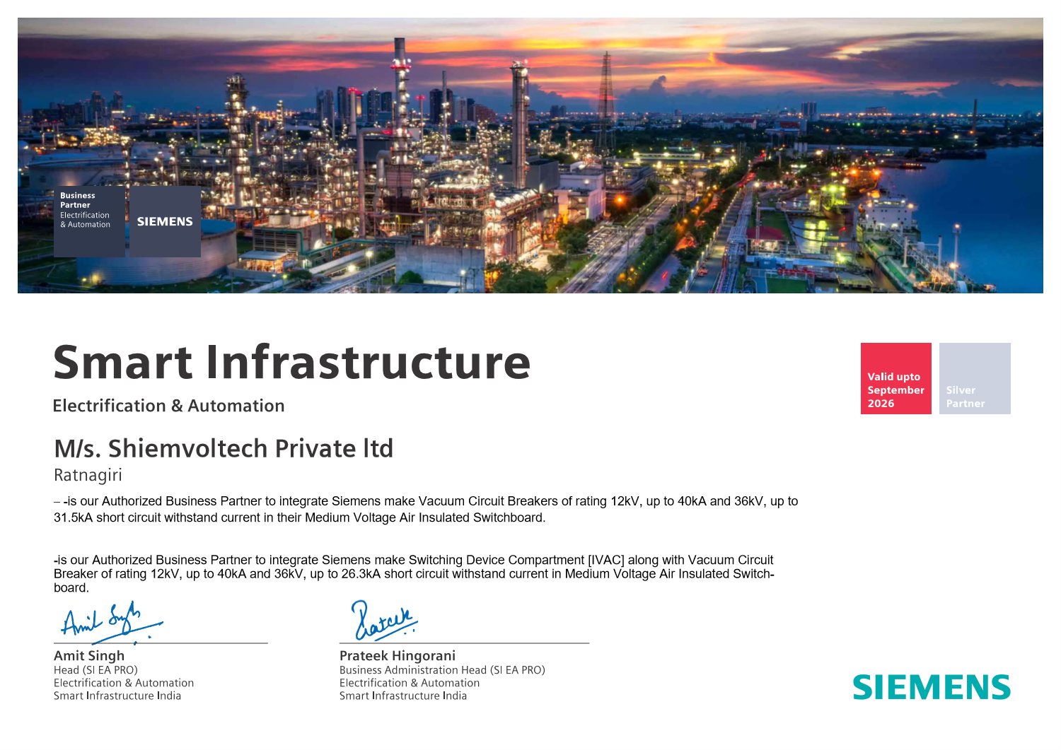 Siemens Business Partner